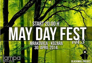 VEČERAS MAY DAY FEST 2014 MRAKOVICA-KOZARA