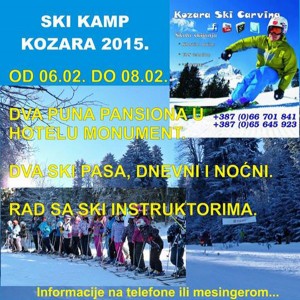 ski kamp kozara 2015