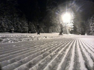 kozara ski nocu