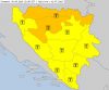 Ponedjeljak – 1. juli: Narandžasti meteoalarm za područje Prijedora