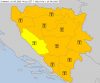 Subota – 10. avgust: Narandžasti meteoalarm za područje Prijedora – Još toplije