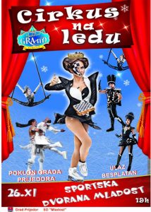 Predstava cirkusa na ledu “Grand” večeras u Prijedoru: Ulaz besplatan