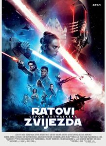 Kino Kozara-Repertoar: Ratovi zvijezda – Uspon Skajvokera