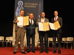 Održana Svetosavska akademija u Prijedoru: Nagrađeni najbolji prosvjetni radnici – FOTO