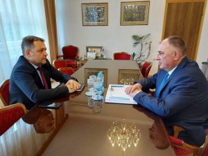 Gradonačelnik razgovarao sa vicekonzulom Konzulata Republike Srbije u Banja Luci Pericom Nikolićem