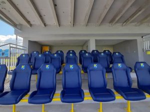 FK “Rudar-Prijedor”: Nove stolice u loži Gradskog stadiona – FOTO