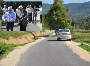 Prijedor: Otvoren lokalni put u Gornjoj Lamovitoj – FOTO