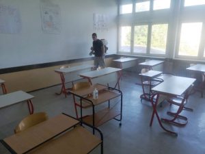 Dezinfekcija škola nakon izbora, nastava na daljinu od 16. do 20. novembra