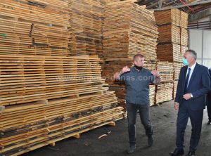 Ministar Pašalić posjetio Prijedor: Drvoprerađivački sektor godinama u suficitu