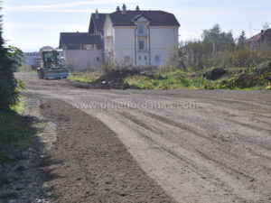 Prijedor: Počeli pripremni radovi za asfaltiranje nekoliko ulica u Aerodromskom naselju – FOTO
