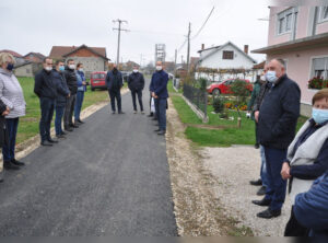 Prijedor: Otvorena novoasfaltirana ulica Mirka Marjanovića u Gomjenici – FOTO