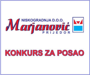 Konkurs za posao: Preduzeće “Niskogradnja Marjanović” traži radnike