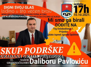Sumnjaju da je potpisao ostavku i traže skup podrške: Da li je Pavlović spremio još jedan šok za Prijedorčane