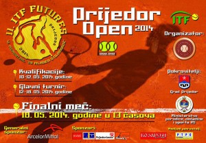POČINJU KVALIFIKACIJE ZA ITF FUTURES PRIJEDOR OPEN 2014