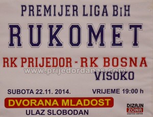 prijedor-bosna visoko-plakat