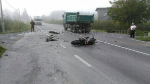 saobracajka bistrica-povrijedjen motociklista (3)