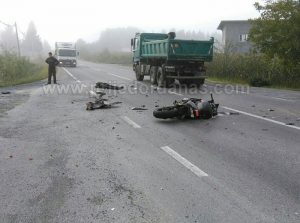 saobracajka-bistrica-povrijedjen motociklista