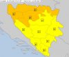 NEDJELJA – 12. MAJ: NARANDŽASTI METEOALARM ZA PODRUČJE PRIJEDORA – OBILNIJE PADAVINE