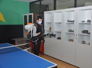 Prijedor: Ponovo izvršena dezinfekcija javnih ustanova – FOTO