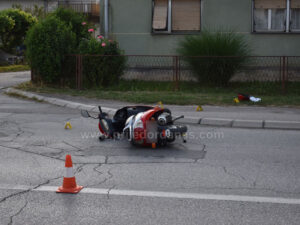 PU Prijedor: U sudaru mopeda i “Pežoa” povrijeđeno jedno lice